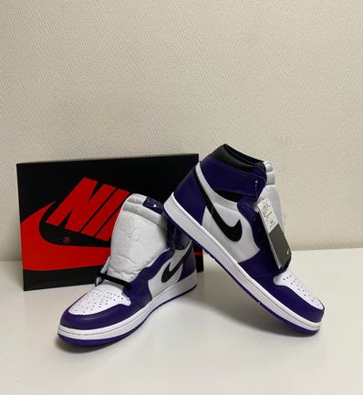 Nike Air Jordan 1 Retro High OG "Court Purple White/Black" (2020)