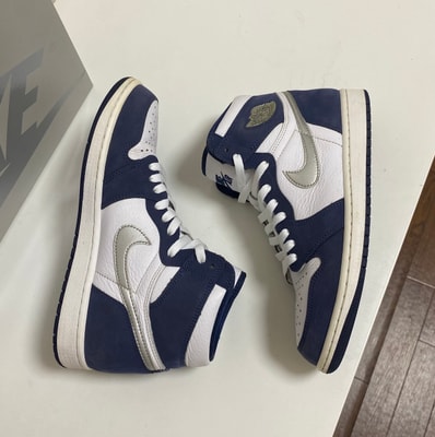 Nike Air Jordan 1 High OG CO.JP "White/Midnight Navy" (2020)(ブリーフケースなし)