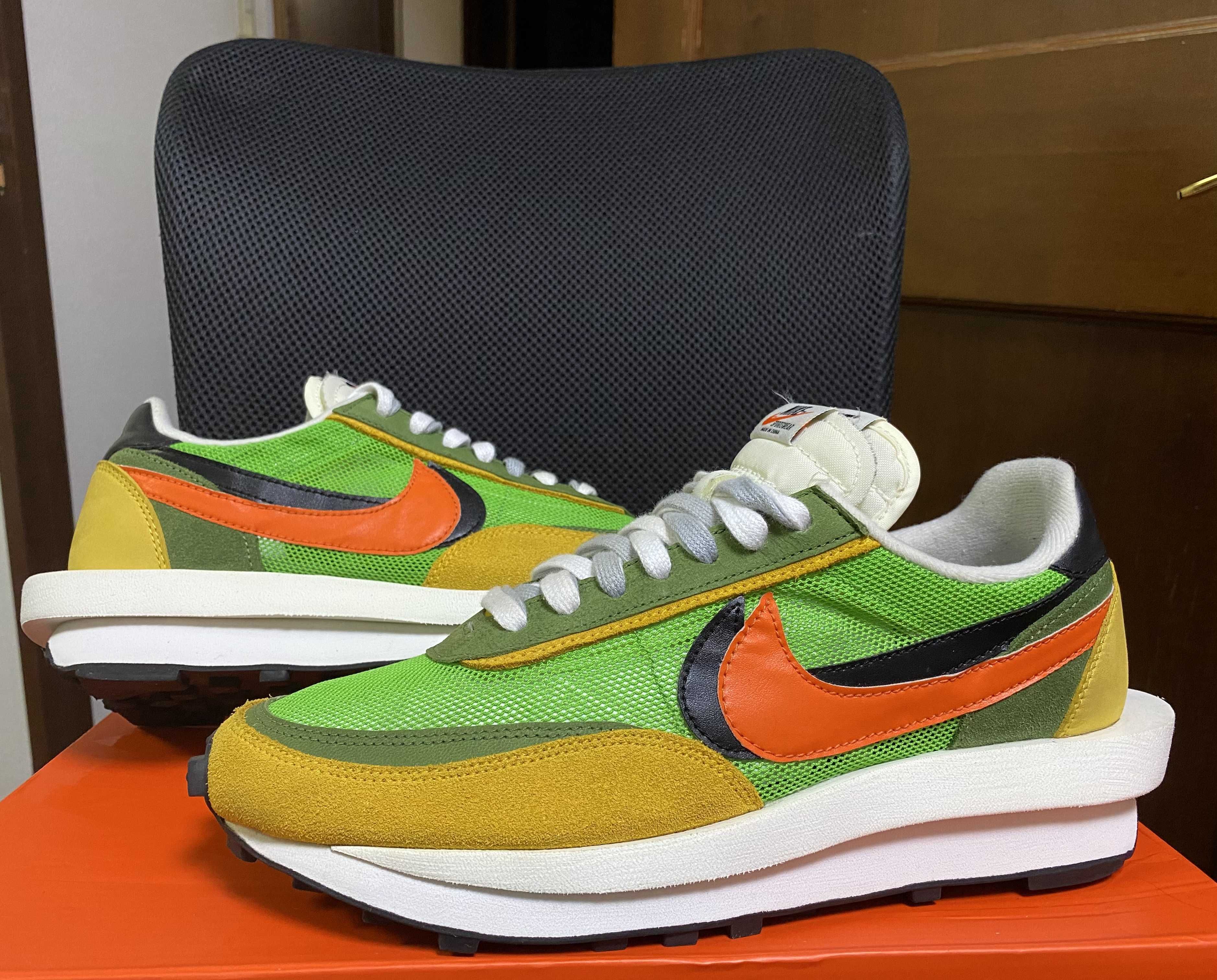sacai × Nike LDV Waffle "Green"