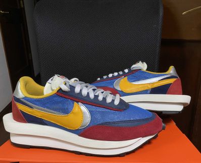 sacai × Nike LDV Waffle "Red/Blue"