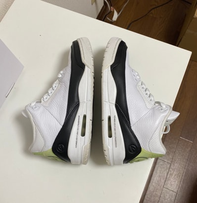 Fragment × Nike Air Jordan 3 "White/Black"