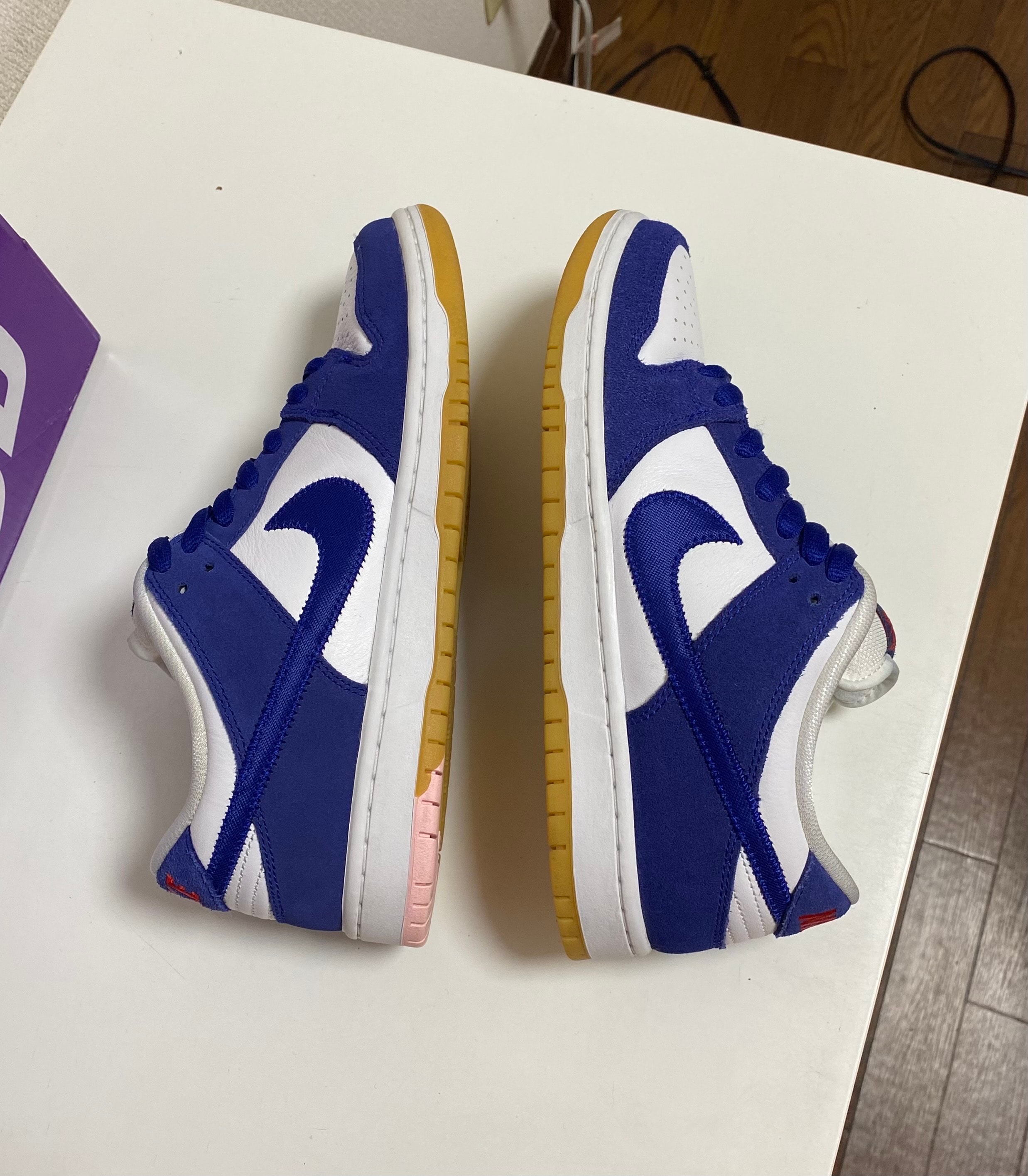 Nike SB Dunk Low "Los Angeles Dodgers/Deep Royal Blue"