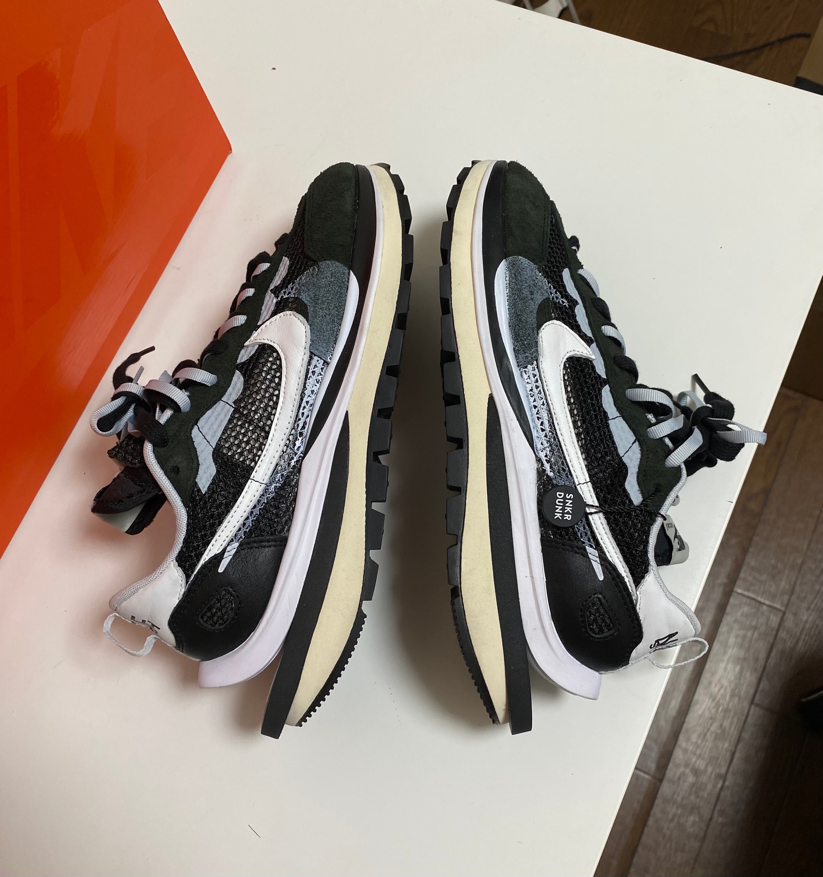 sacai × Nike Vapor Waffle "Black and White"