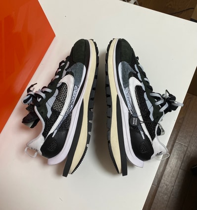 sacai × Nike Vapor Waffle "Black and White"