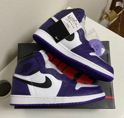 Nike Air Jordan 1 Retro High OG "Court Purple White/Black" (2020)