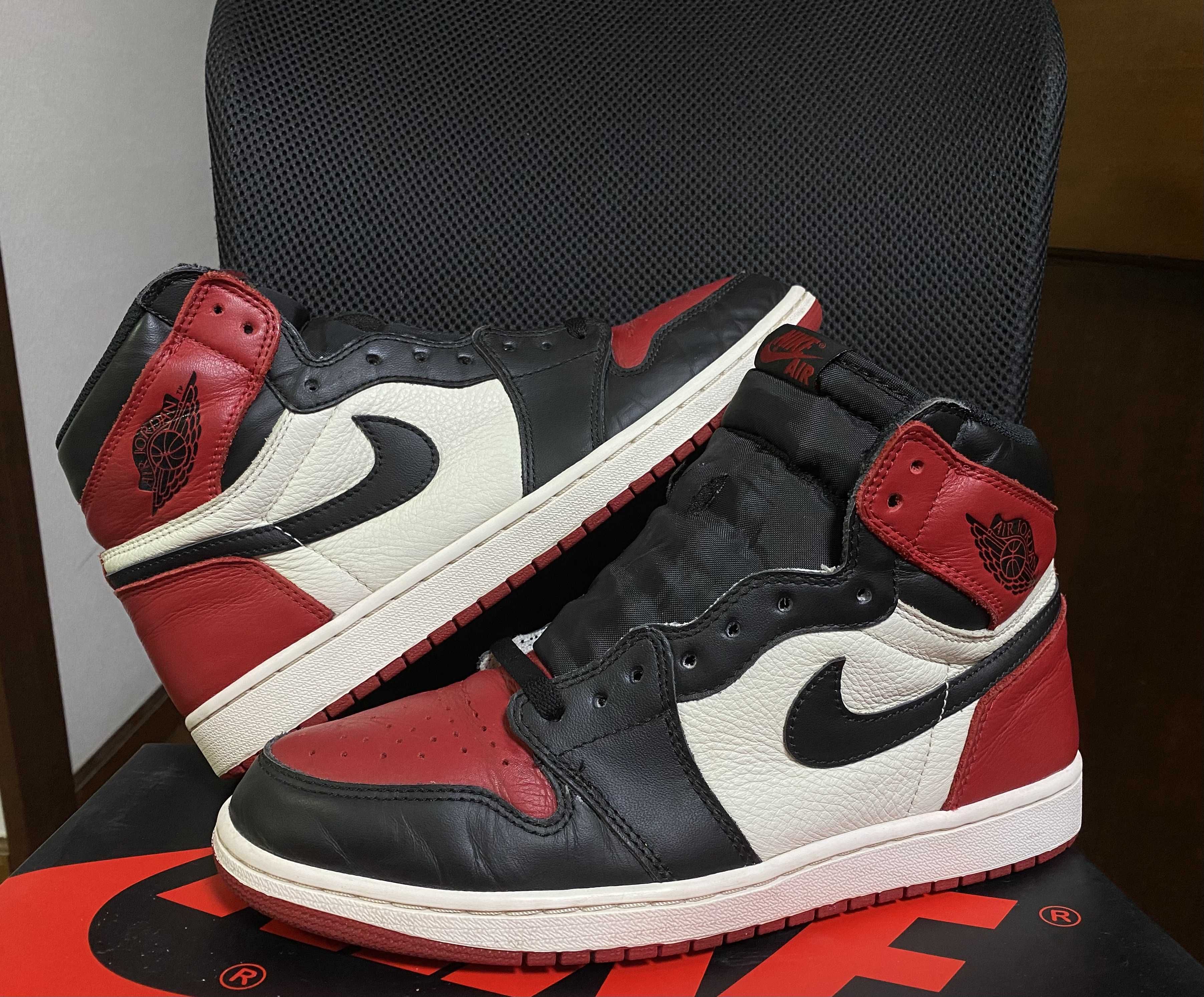 Nike Air Jordan 1 Retro High OG "Bred Toe"
