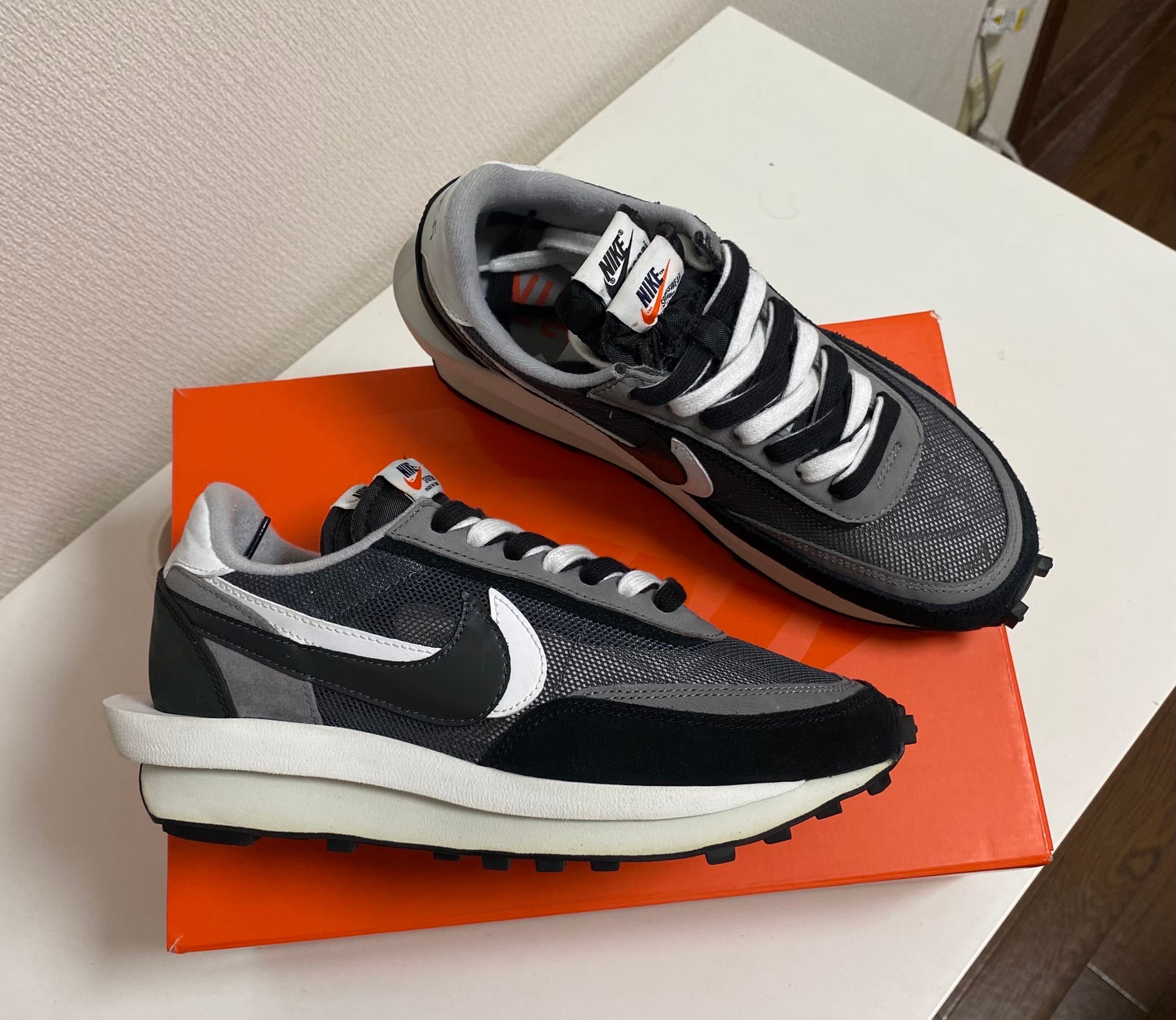 sacai × Nike LD Waffle "Black"