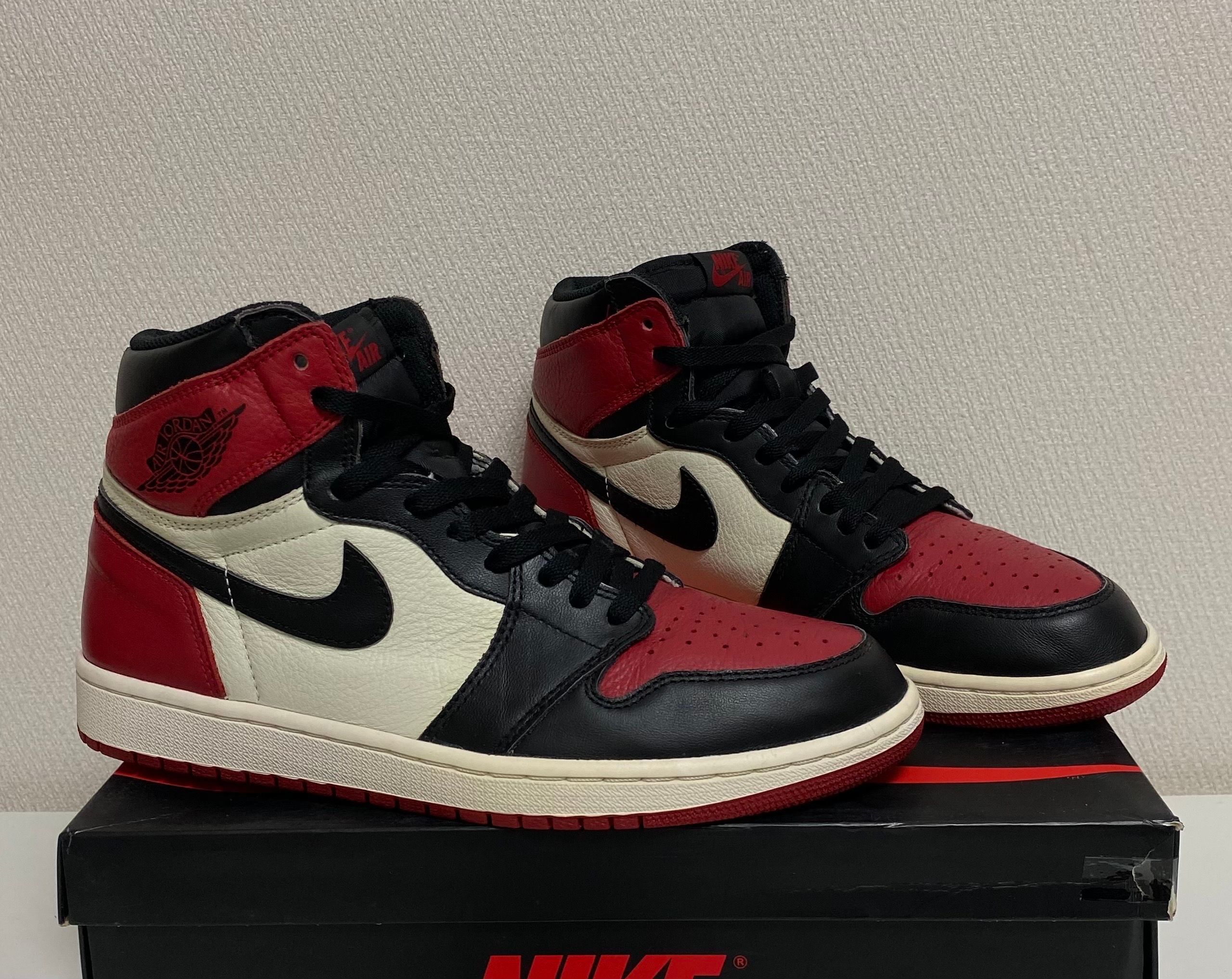 Nike Air Jordan 1 Retro High OG "Bred Toe"