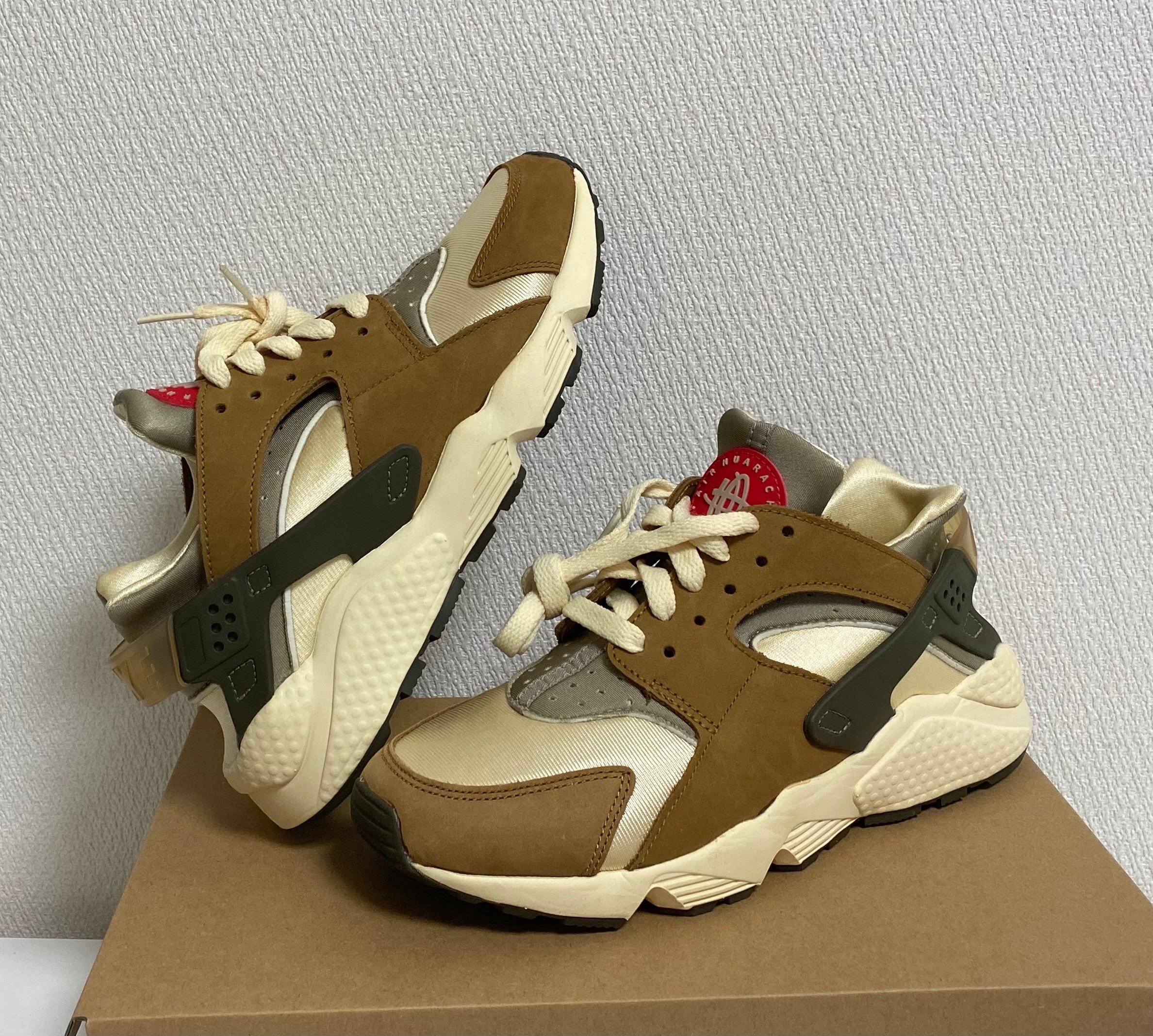 Stussy × Nike Air Huarache "Desert Oak"