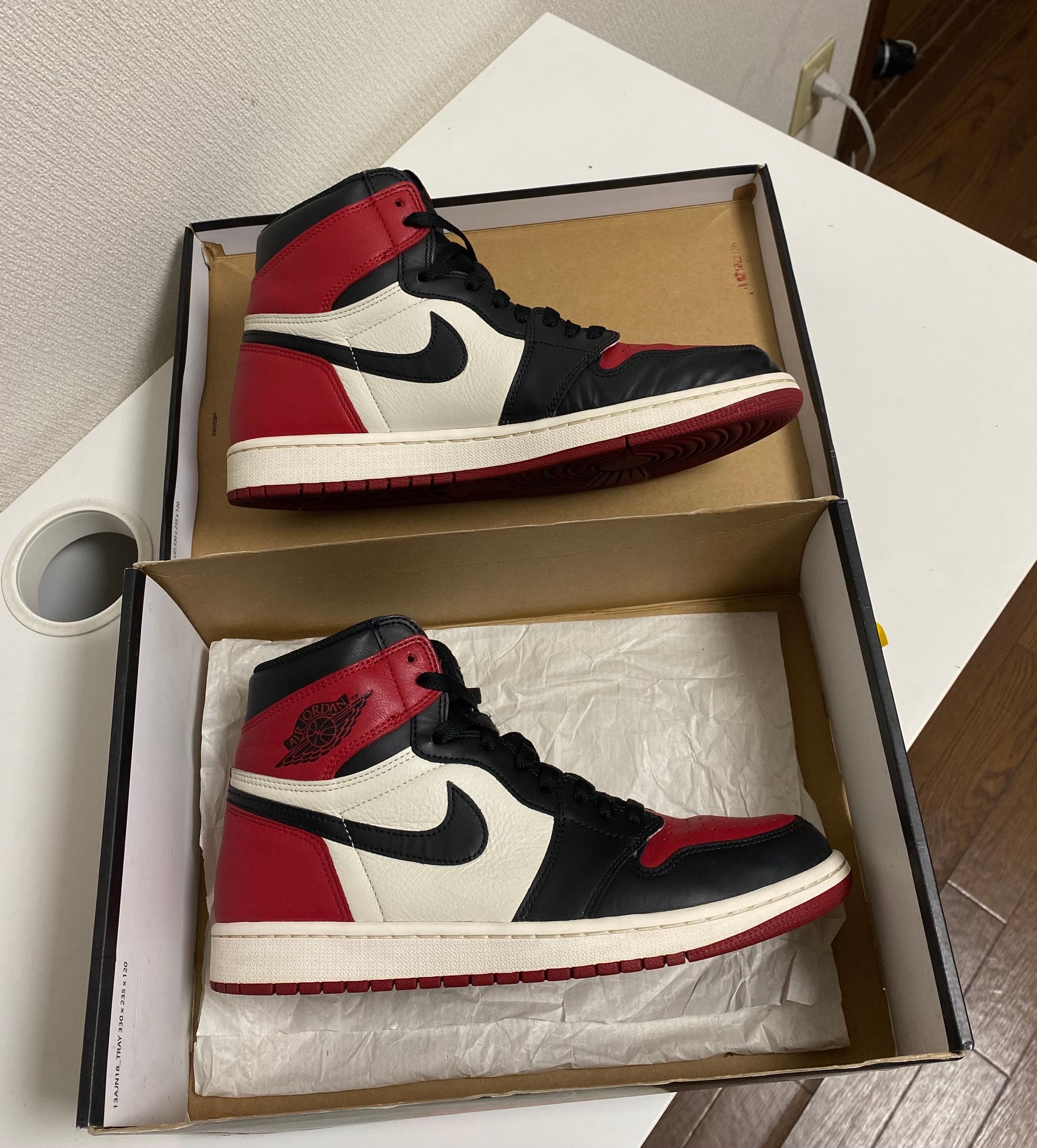 Nike Air Jordan 1 Retro High OG "Bred Toe"