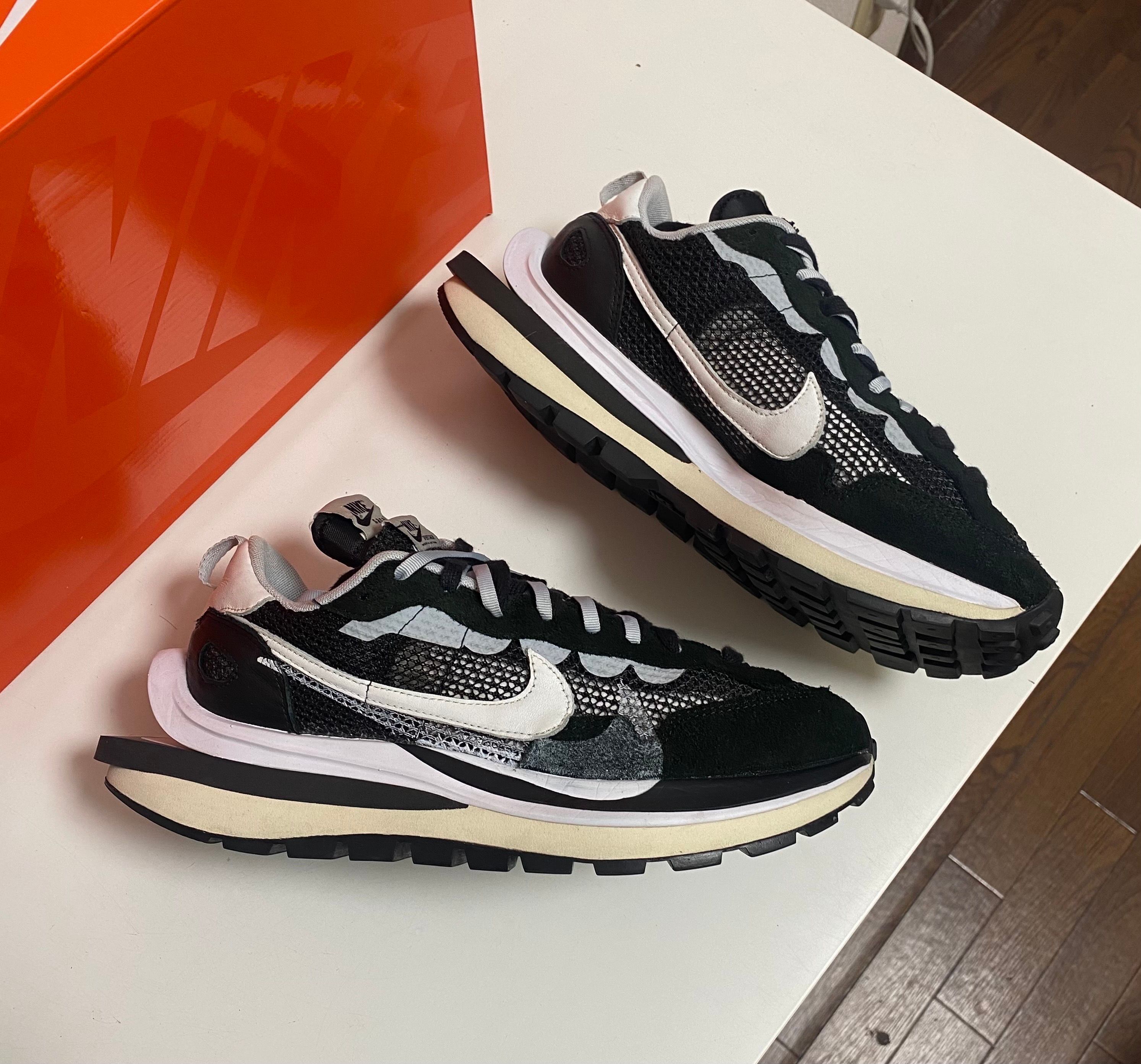 sacai × Nike Vapor Waffle "Black and White"