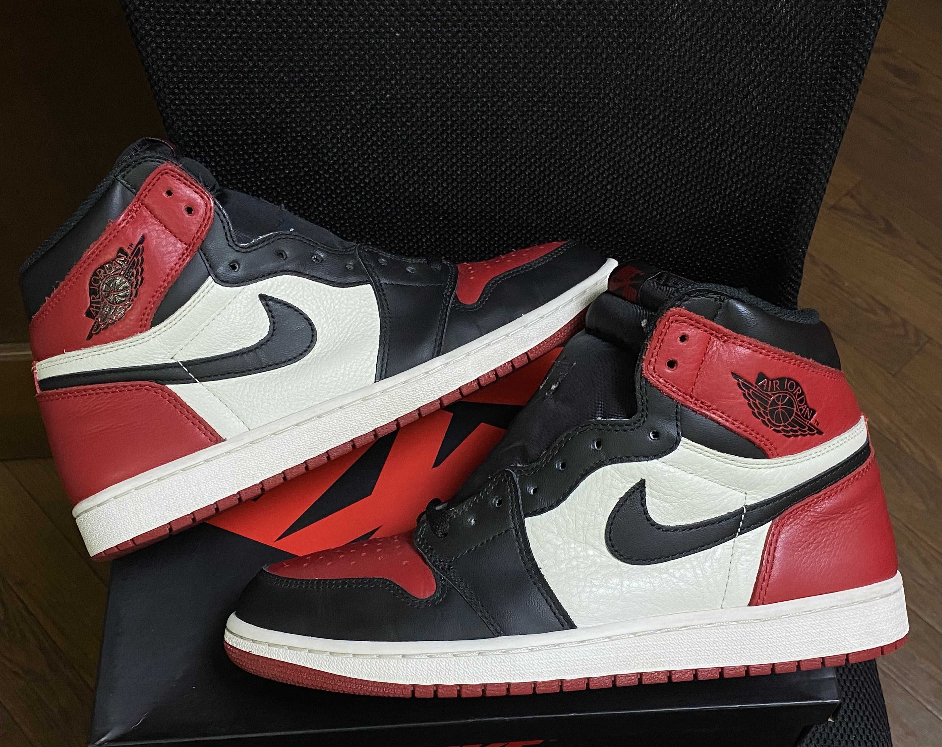 Nike Air Jordan 1 Retro High OG "Bred Toe"