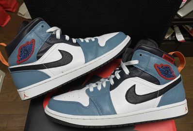 FACETASM × Nike Air Jordan 1 Mid "White/Navy"