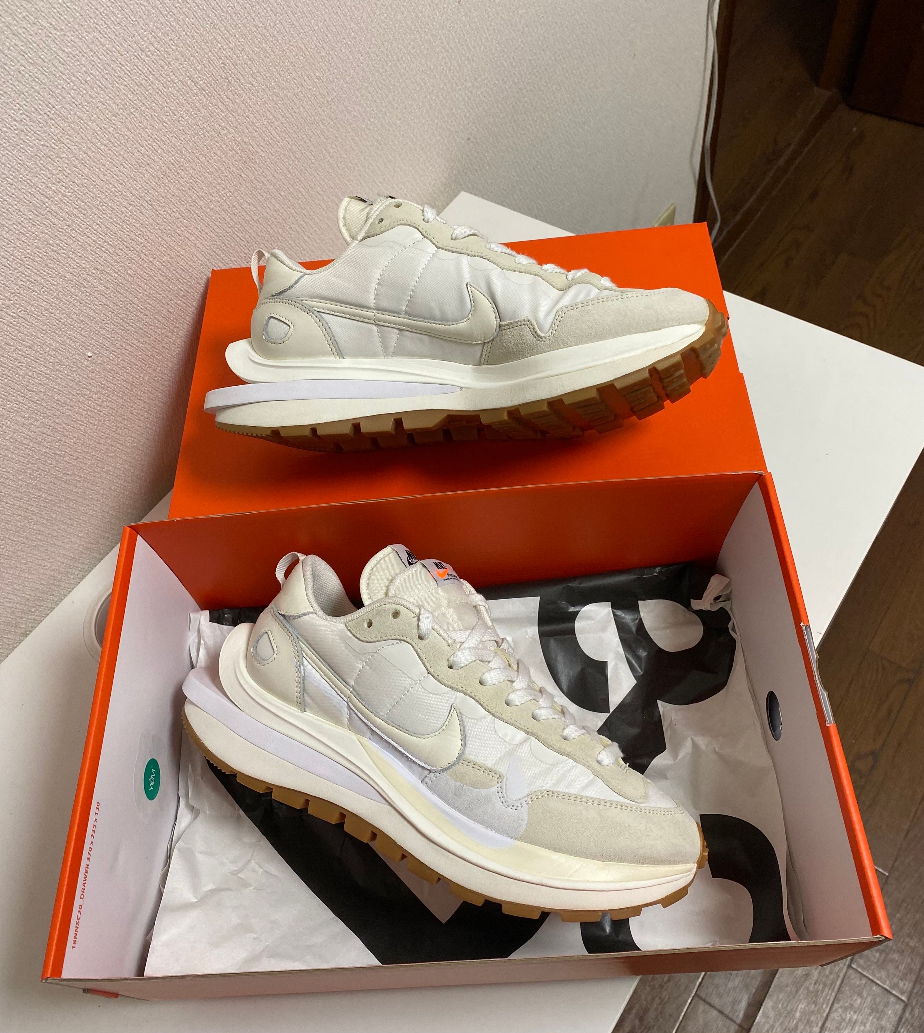 sacai × Nike Vapor Waffle "White Gum"