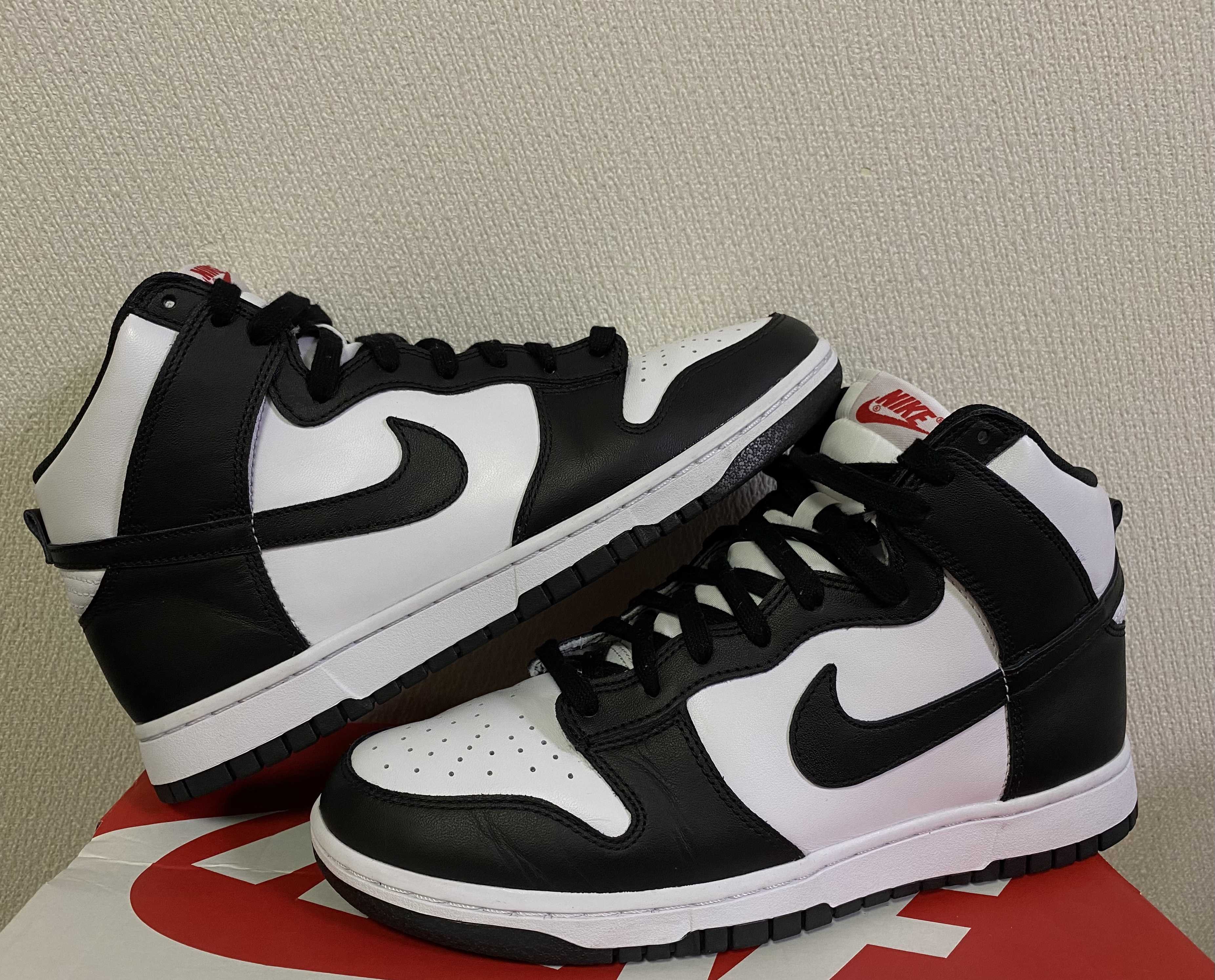 Nike Dunk High "Black and White"