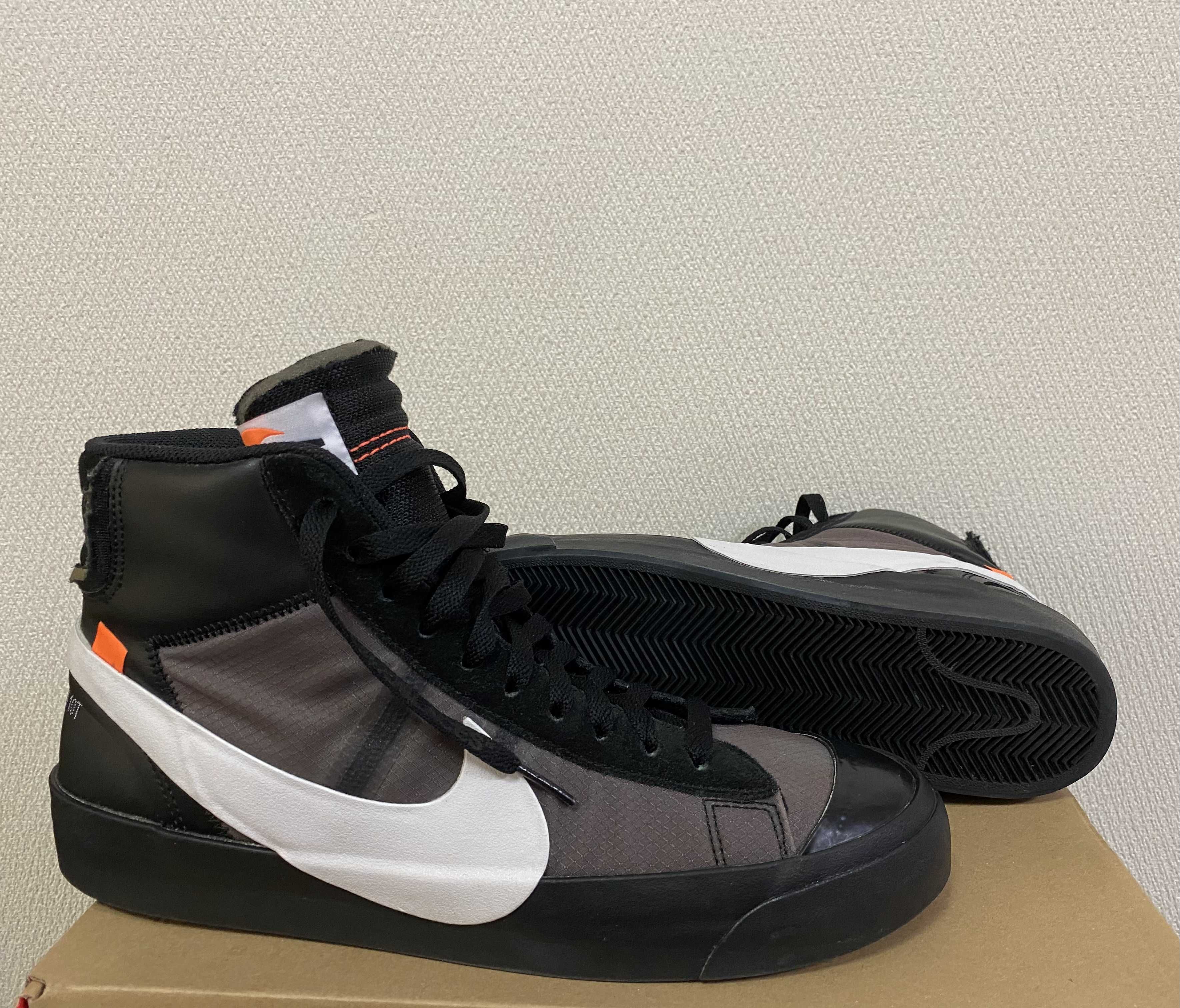 Off-White × Nike Blazer Studio Mid "Grim Reaper"