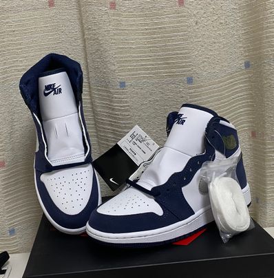 Nike GS Air Jordan 1 High OG CO.JP "Midnight Navy" (2020)(ブリーフケースなし)