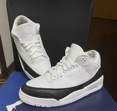 Fragment × Nike Air Jordan 3 "White/Black"