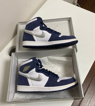 Nike Air Jordan 1 High OG CO.JP "White/Midnight Navy" (2020) (Standard Box)