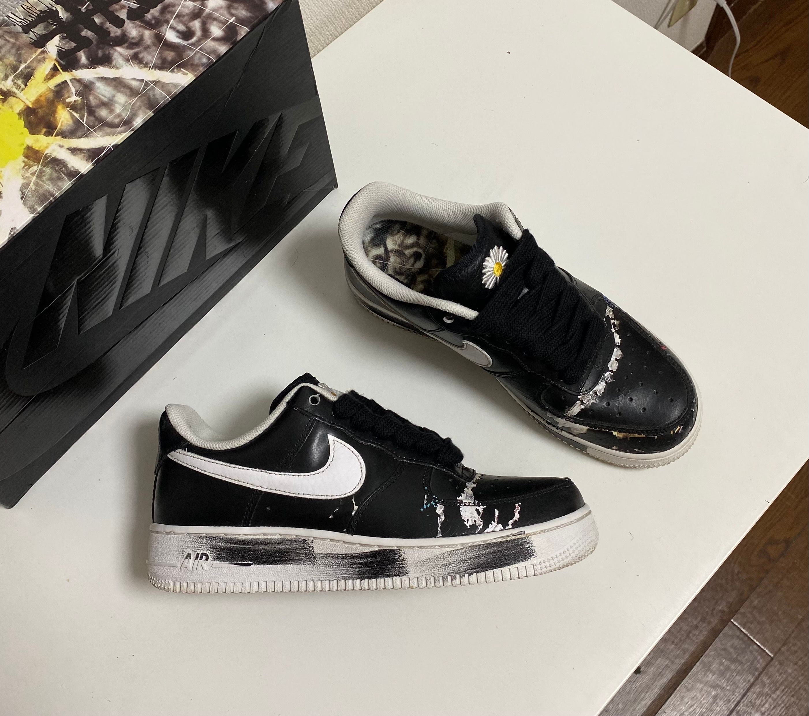 PEACEMINUSONE × Nike Air Force 1 Low Para Noise "Black" / G-DRAGON