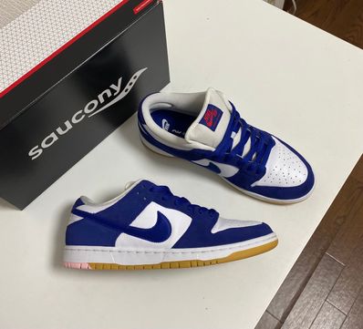 Nike SB Dunk Low "Los Angeles Dodgers/Deep Royal Blue"