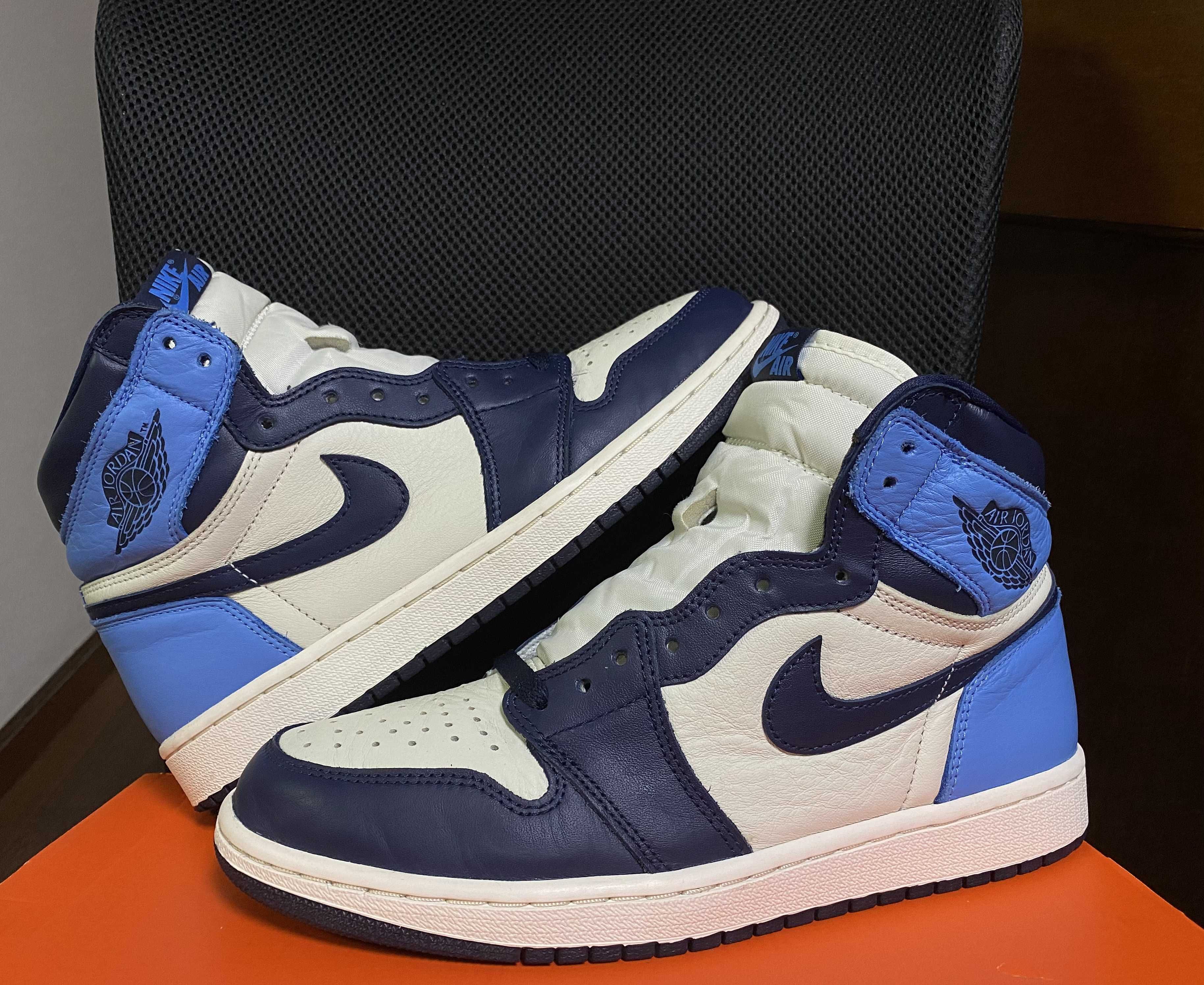 Nike Air Jordan 1 Retro High OG "Obsidian/University Blue"