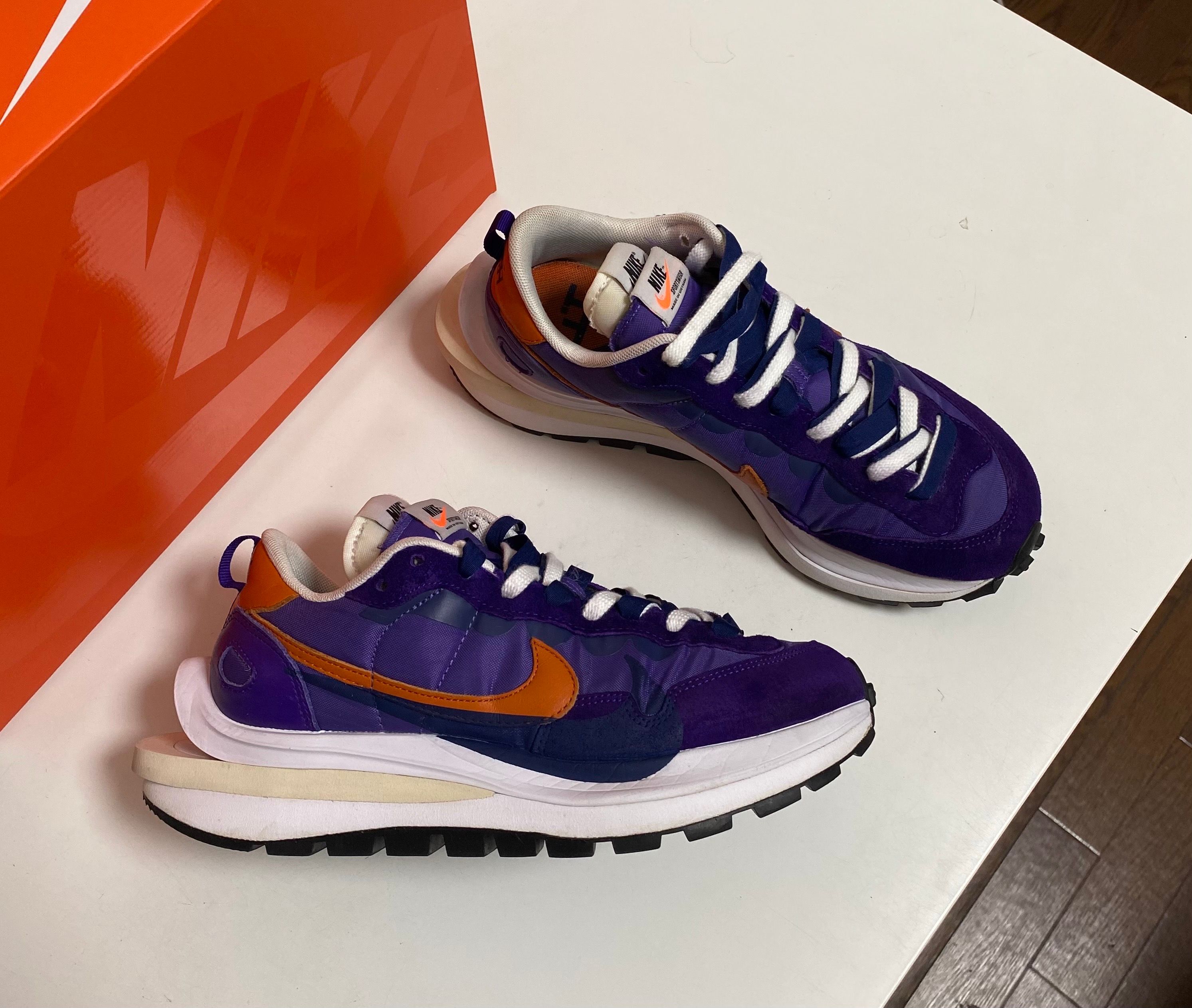SACAI × NIKE VAPOR WAFFLE "DARK IRIS"