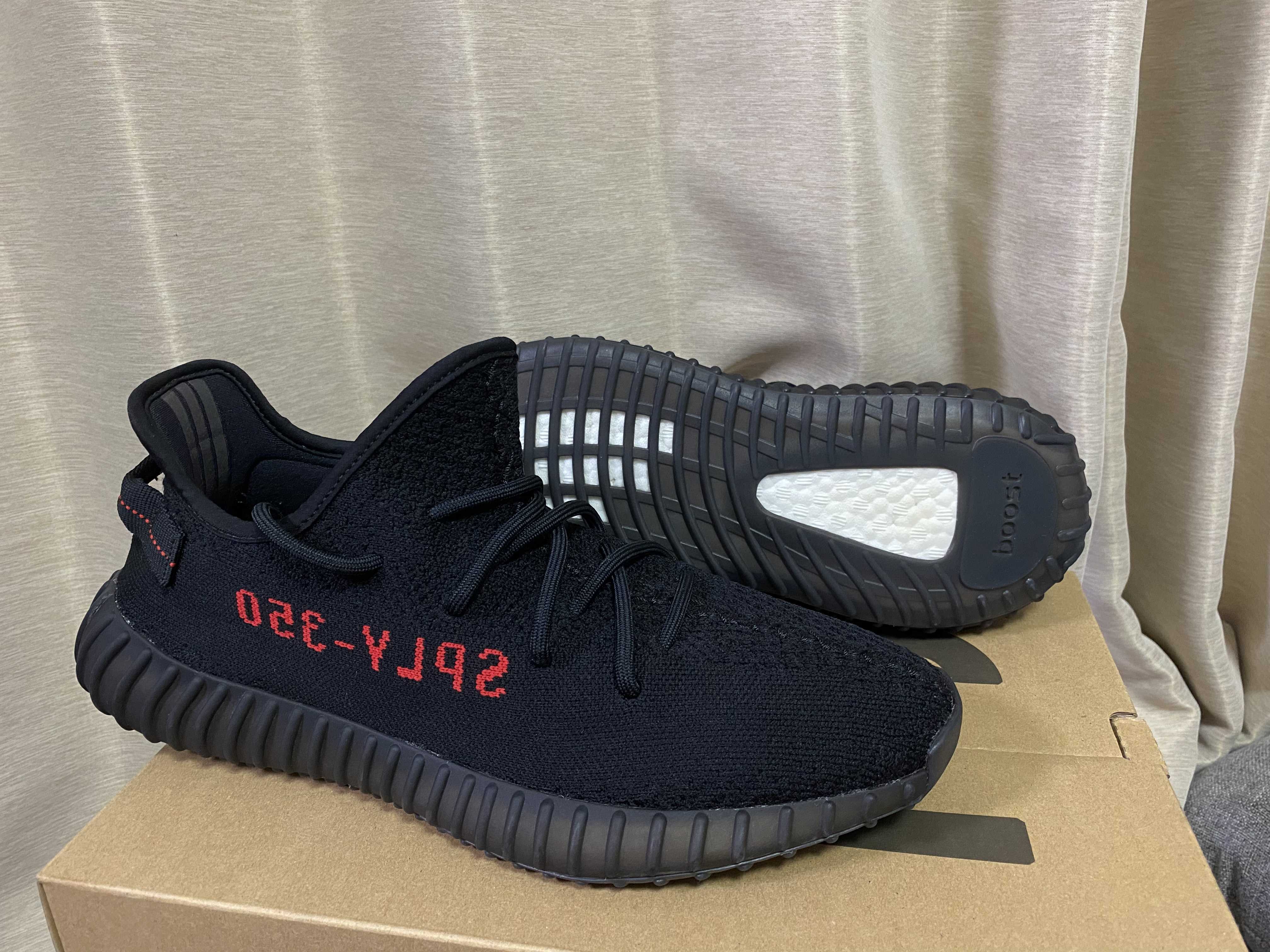 adidas YEEZY Boost 350 V2 "Core Black/Red" (2020)