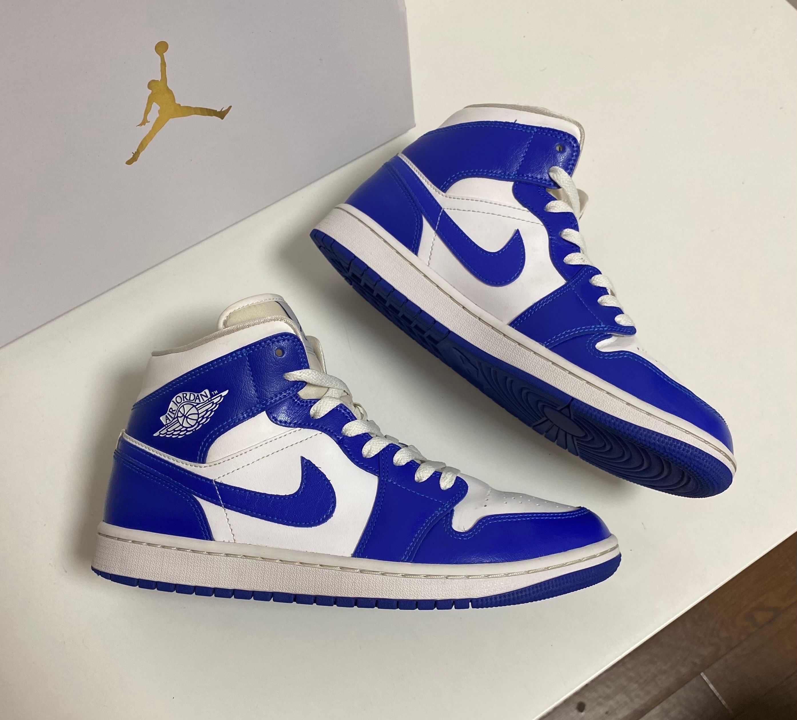 Nike Women's Air Jordan 1 Mid "Kentucky Blue"