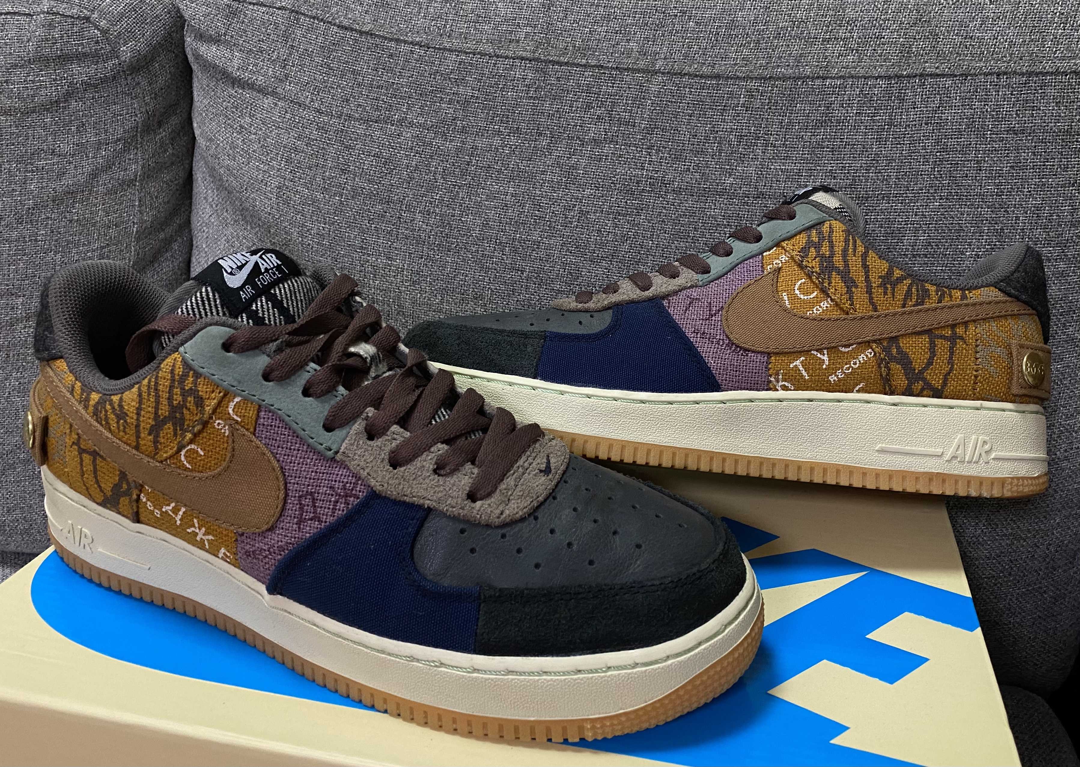 Travis Scott × Nike Air Force 1 Low Cactus Jack "Multi Color"