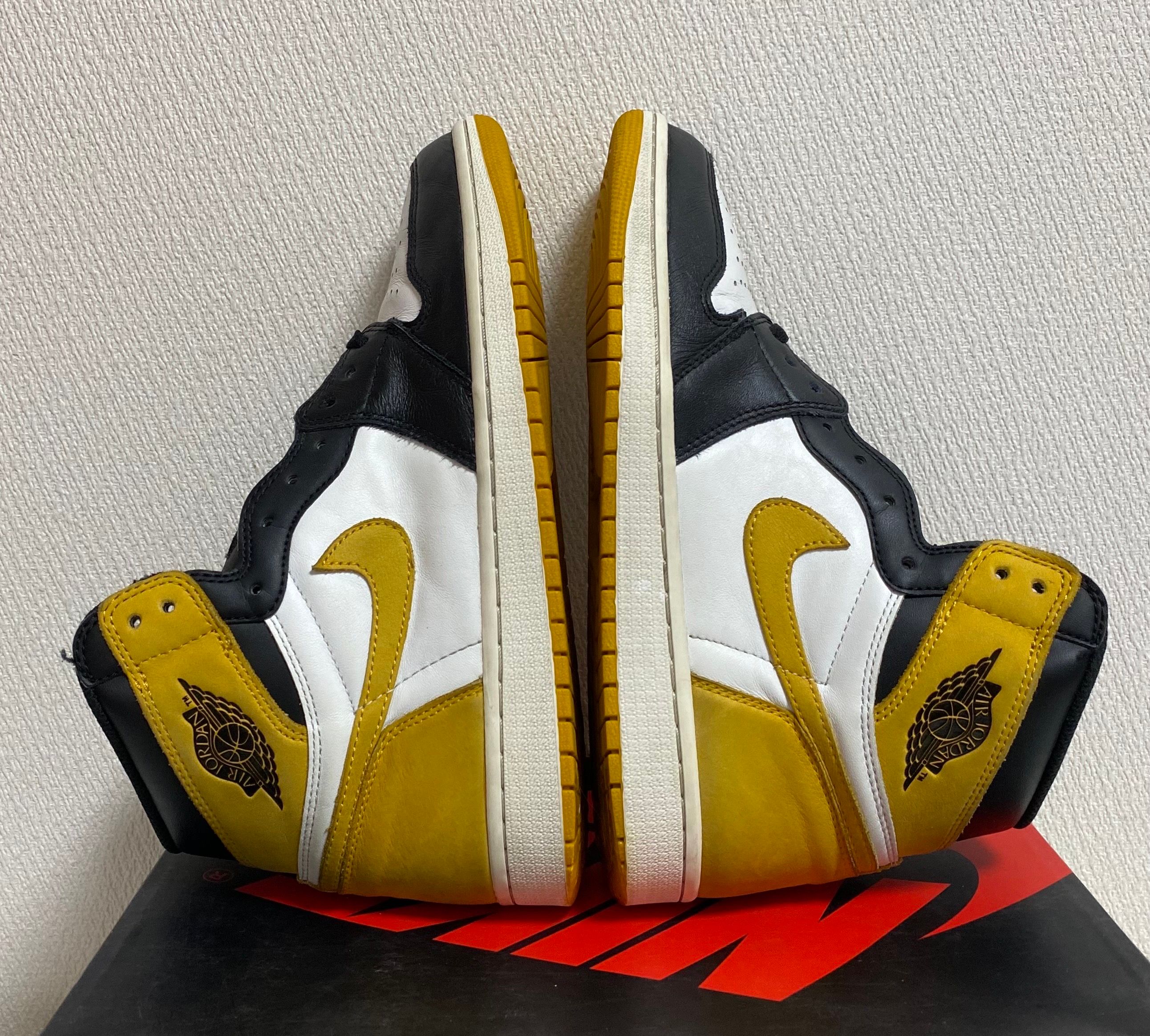 Nike Air Jordan 1 Retro High OG "Black Toe/Yellow Ochre"