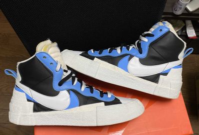 sacai × NIKE BLAZER MID "BLACK / BLUE"