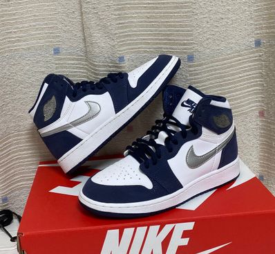 Nike GS Air Jordan 1 High OG CO.JP "Midnight Navy" (2020)(ブリーフケースなし)