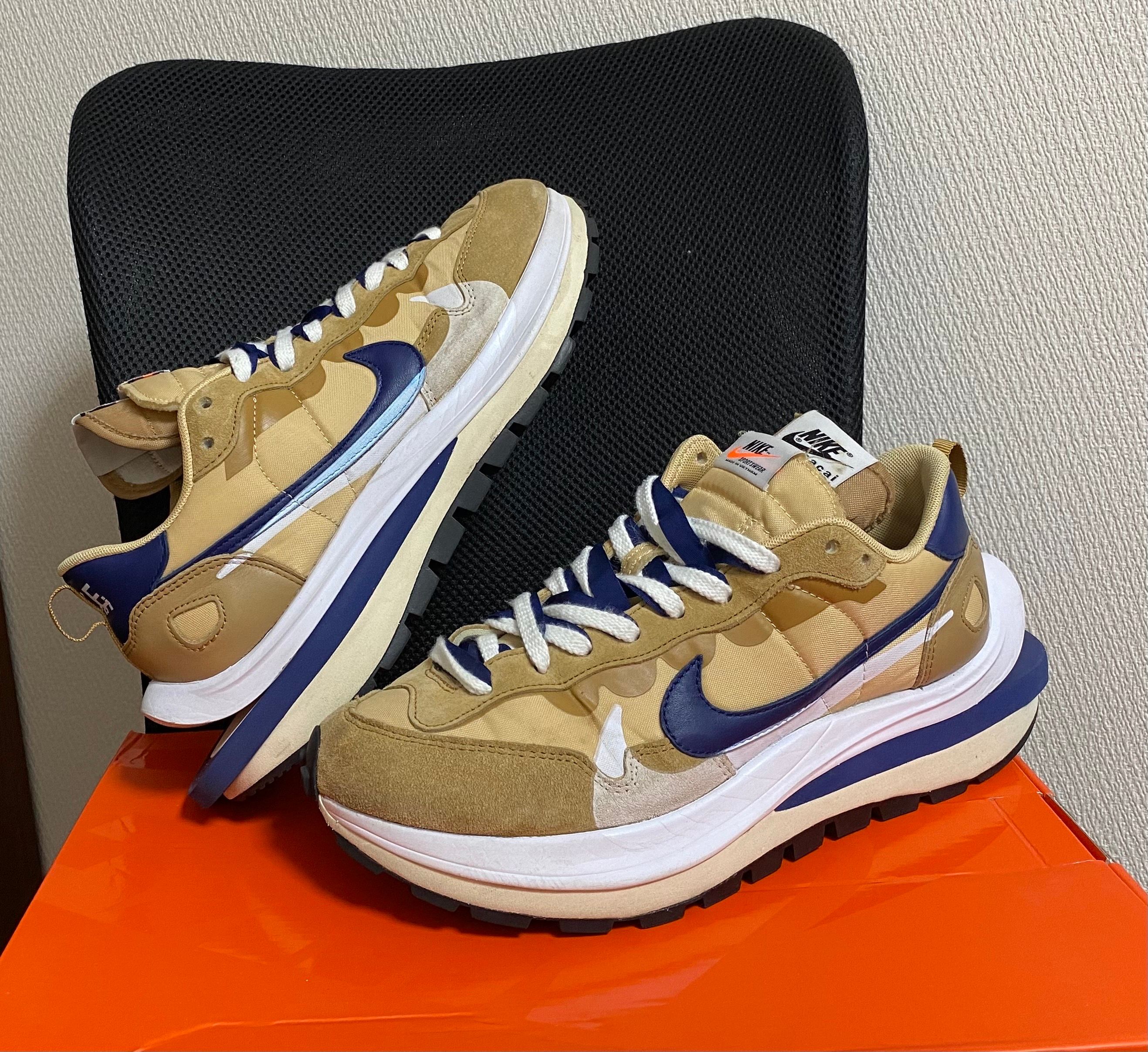 Sacai × Nike Vapor Waffle "Sesame And Blue Void"