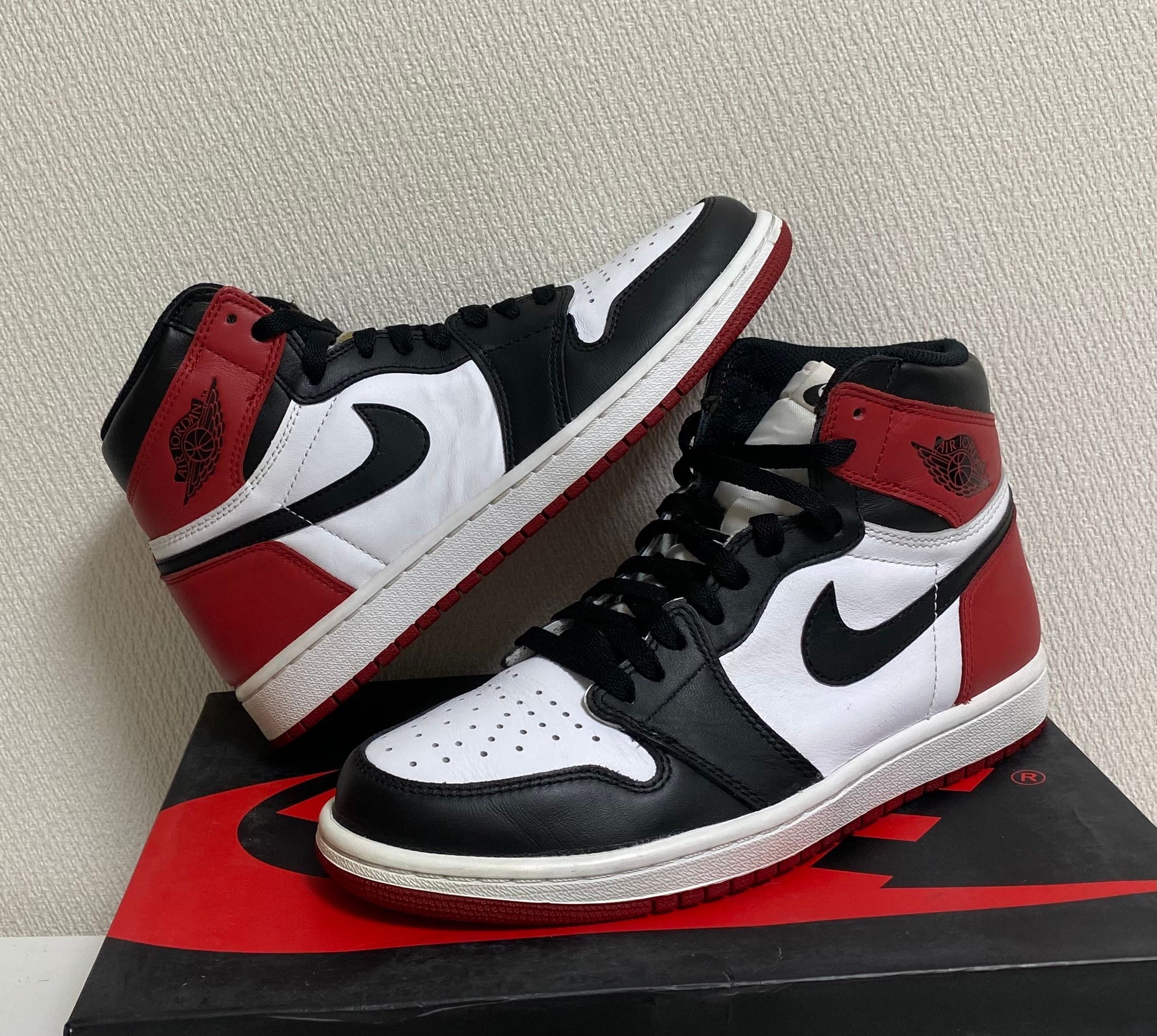 Nike Air Jordan 1 Retro High OG "Black Toe"(2016)