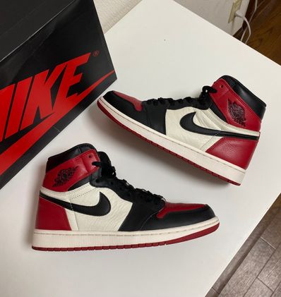 Nike Air Jordan 1 Retro High OG "Bred Toe"