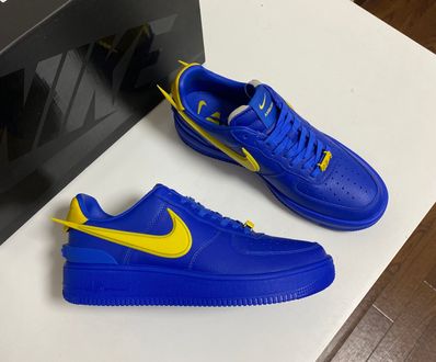 AMBUSH × Nike Air Force 1 Low "Game Royal and Vivid Sulfur"