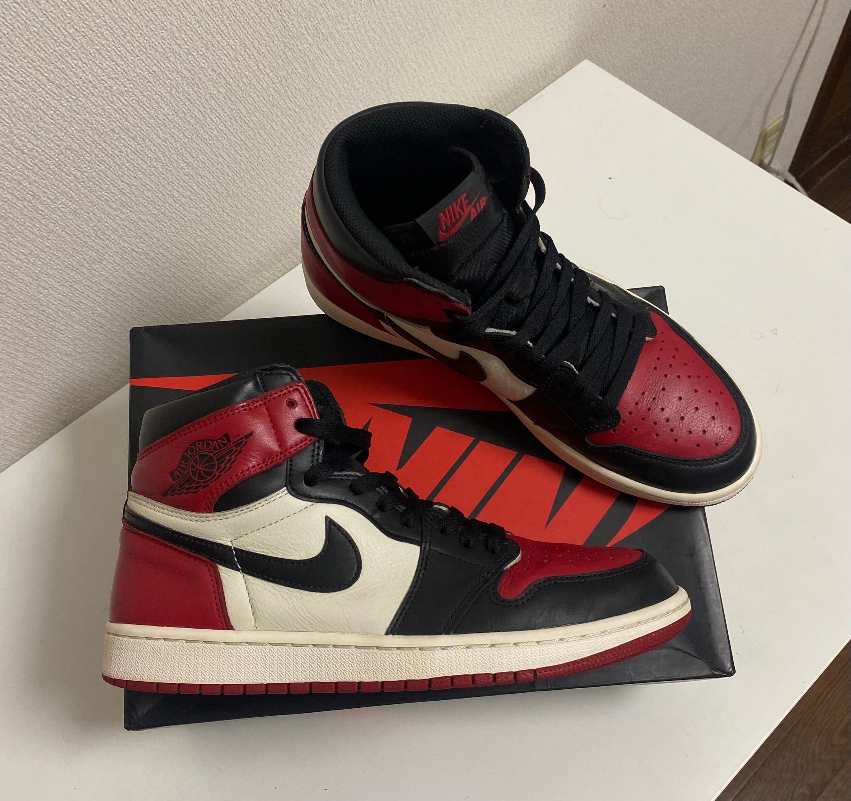 Nike Air Jordan 1 Retro High OG "Bred Toe"
