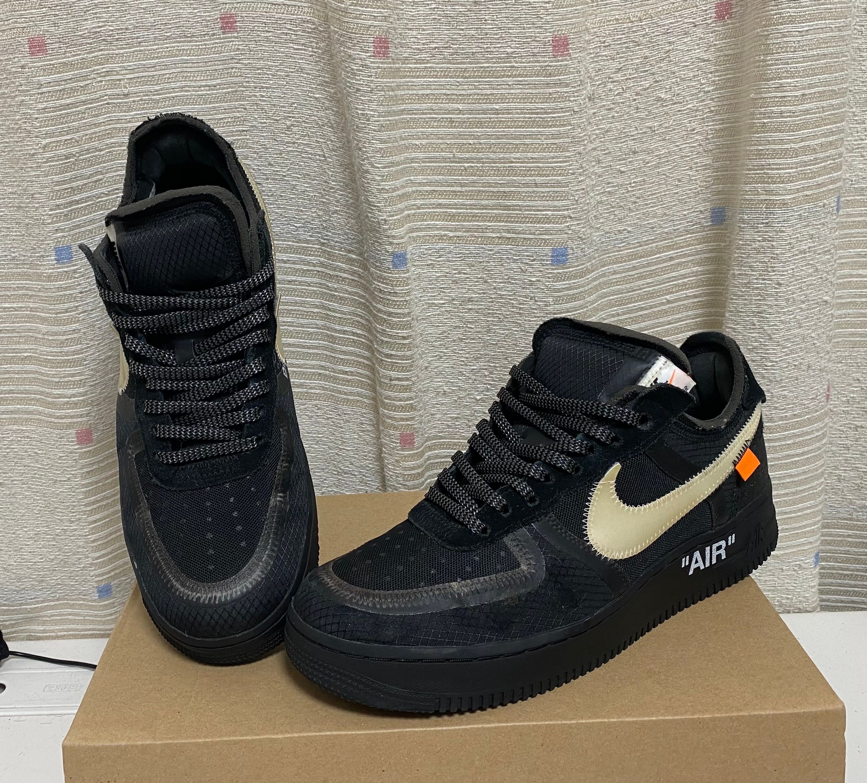 Off-White × Nike Air Force 1 Low "Black"