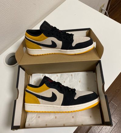 Nike Air Jordan 1 Low "Sail University Gold Black"