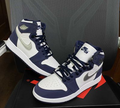 Nike GS Air Jordan 1 High OG CO.JP "Midnight Navy" (2020)(ブリーフケースなし)