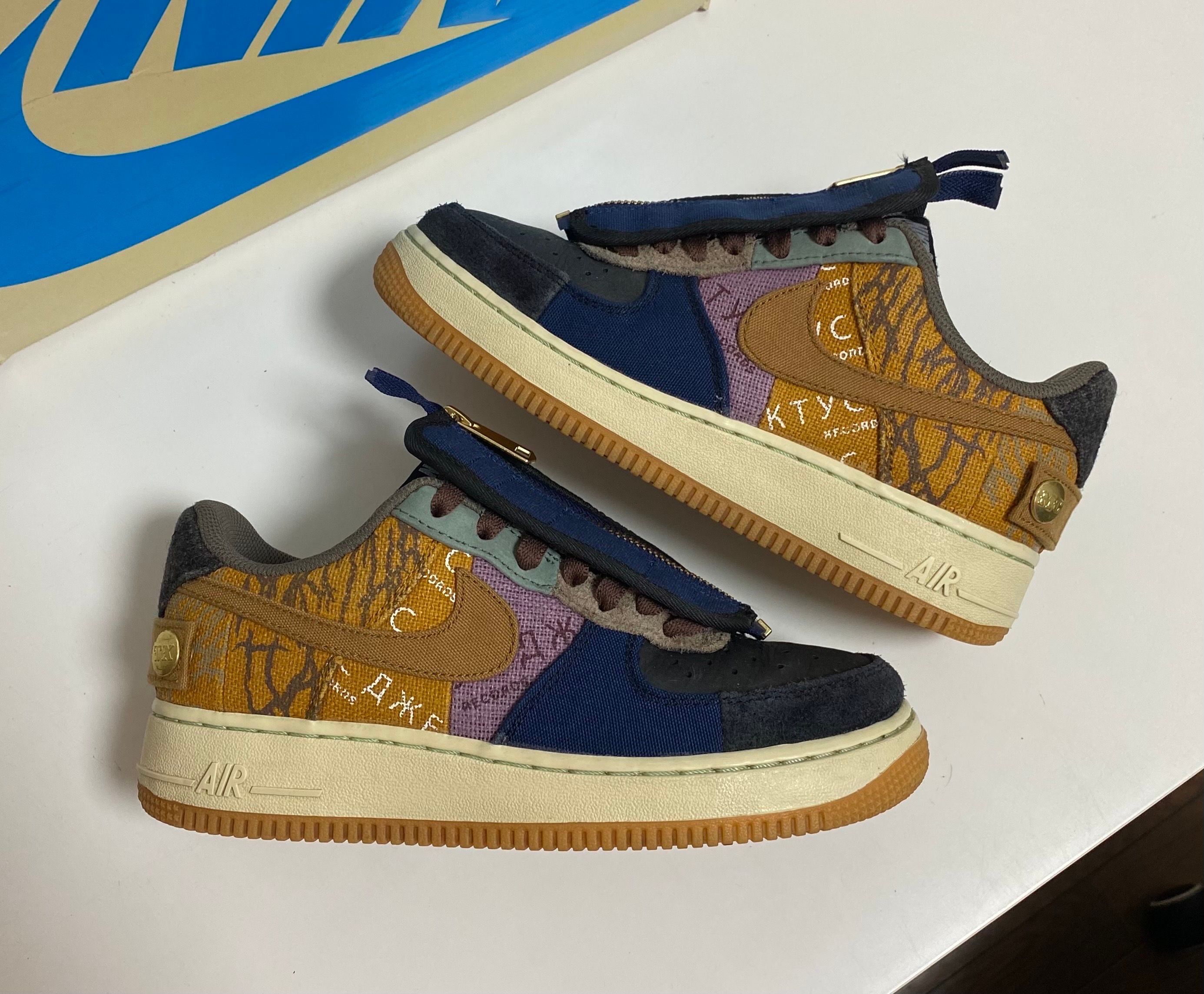 Travis Scott × Nike Air Force 1 Low Cactus Jack "Multi Color"