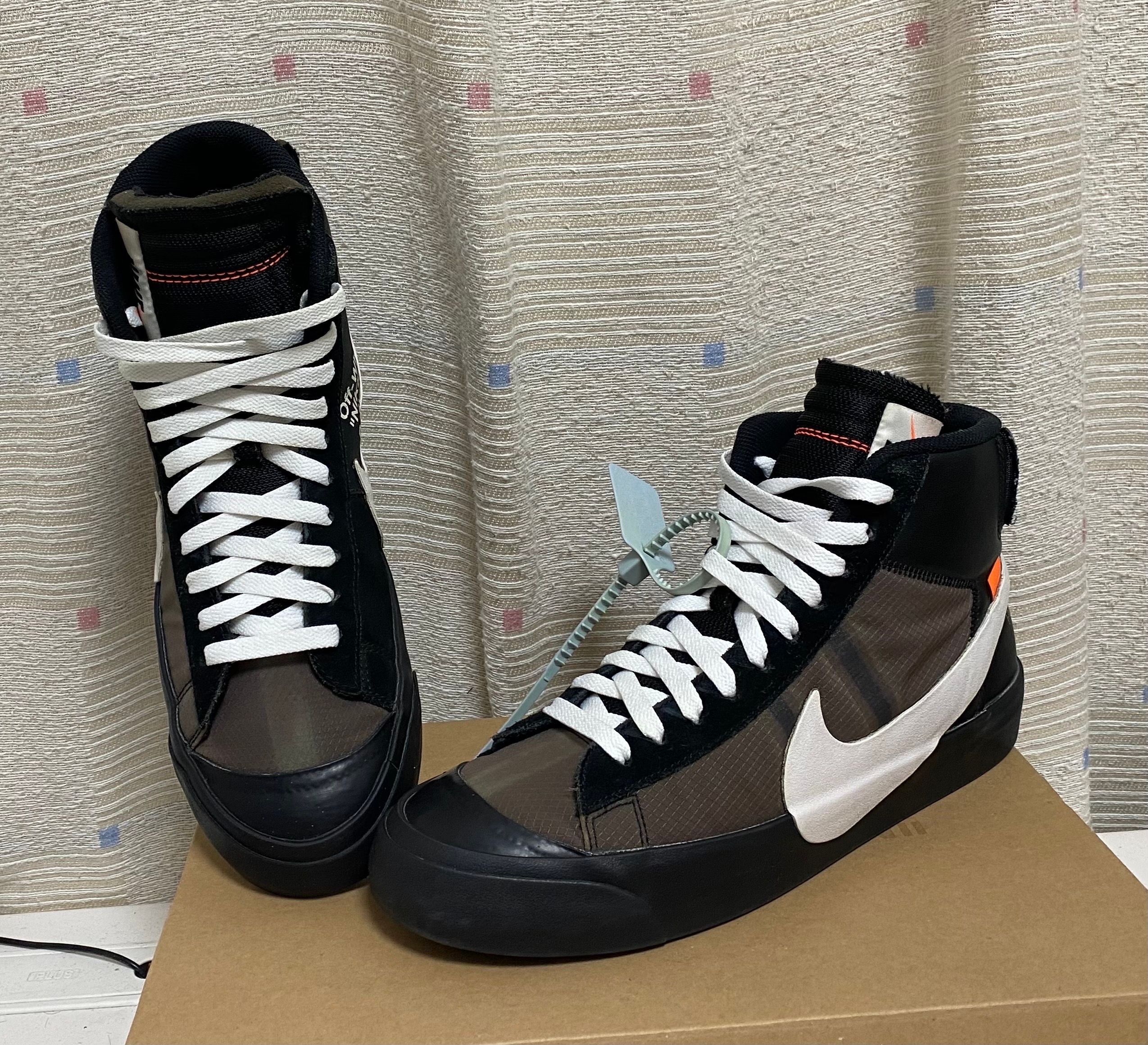 Off-White × Nike Blazer Studio Mid "Grim Reaper"
