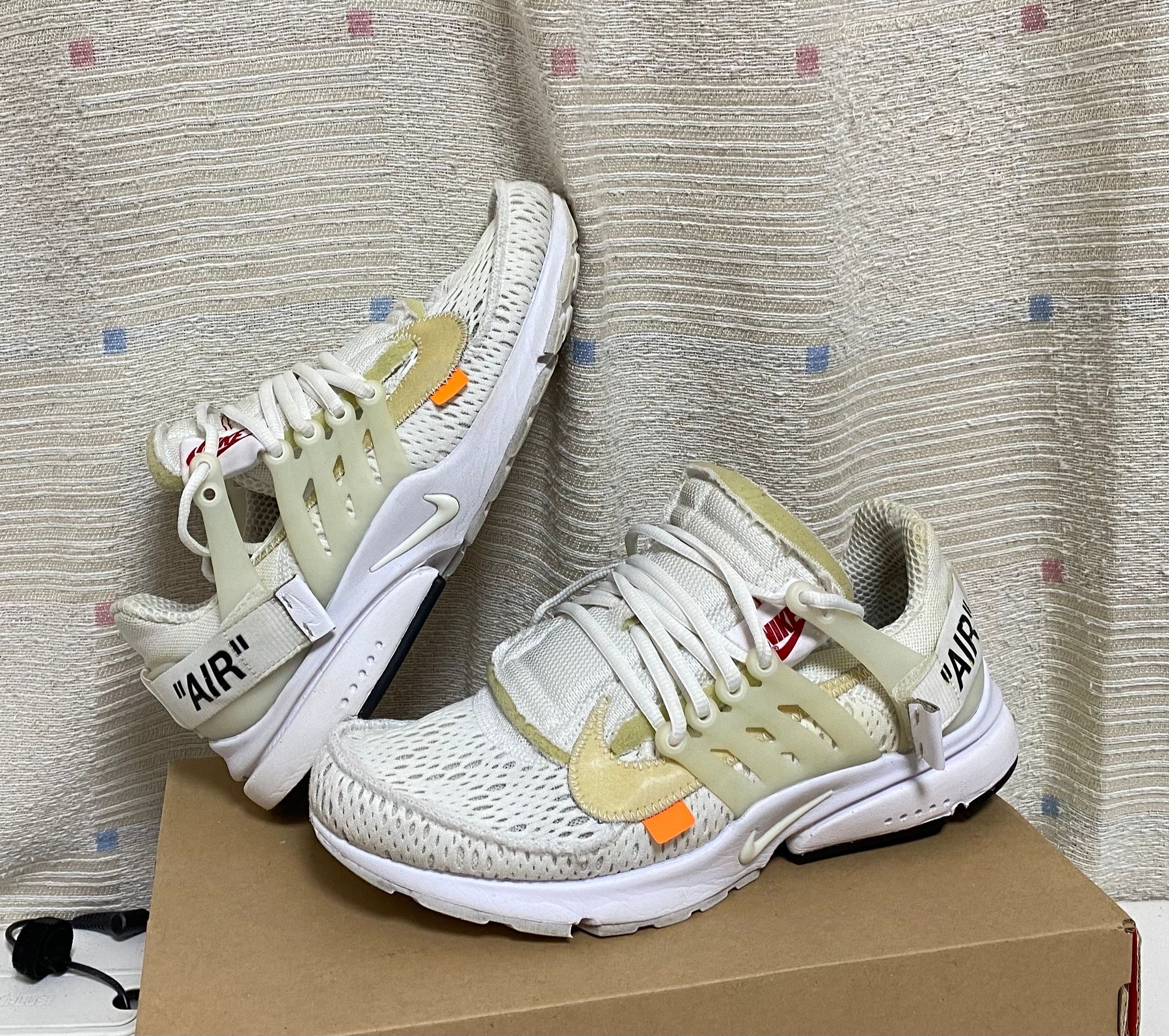Off-White × Nike Air Presto "White/Black/Cone"