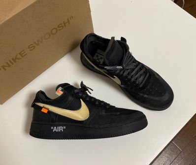 Off-White × Nike Air Force 1 Low "Black"