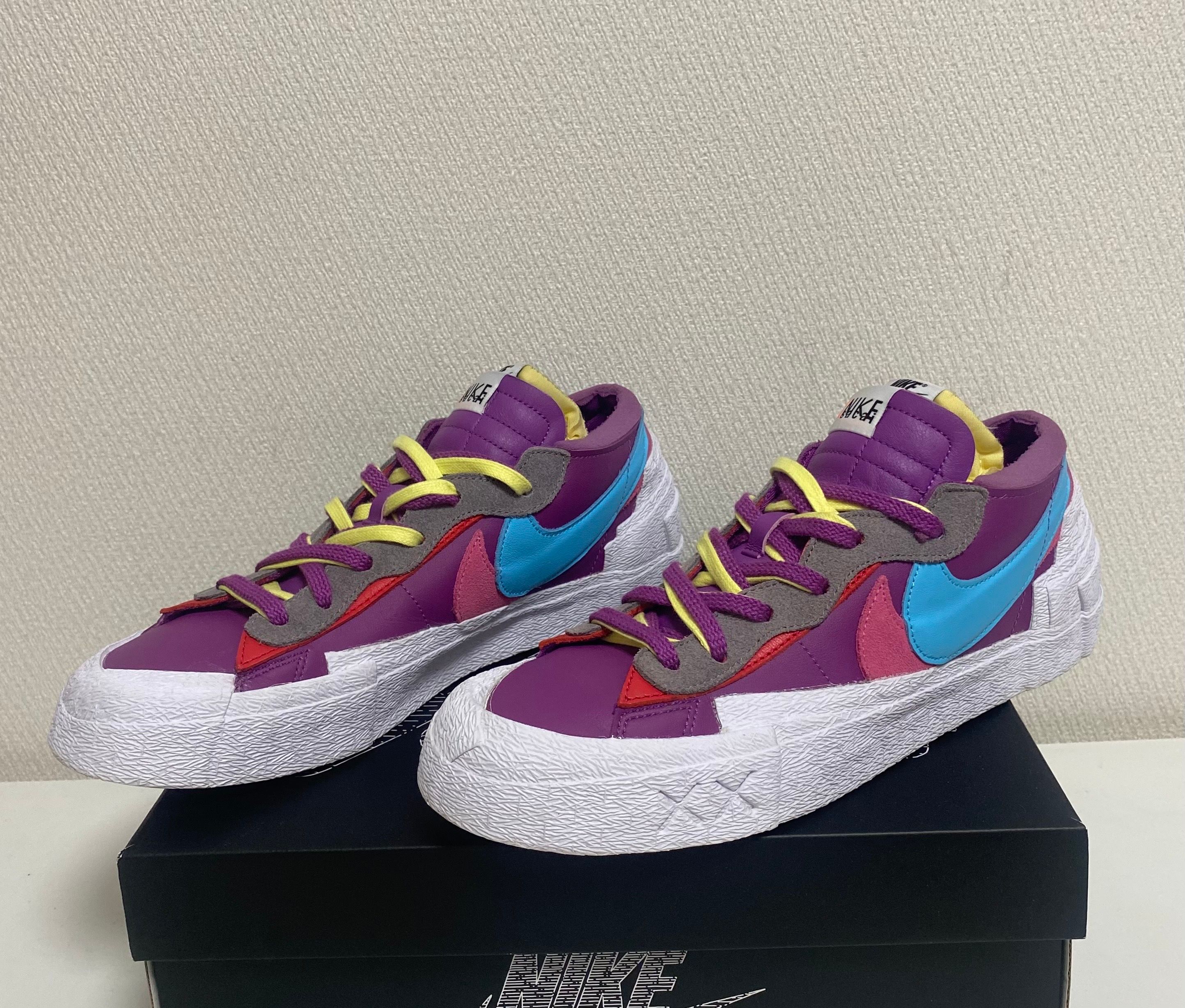 KAWS × sacai × Nike Blazer Low "Purple Dusk"