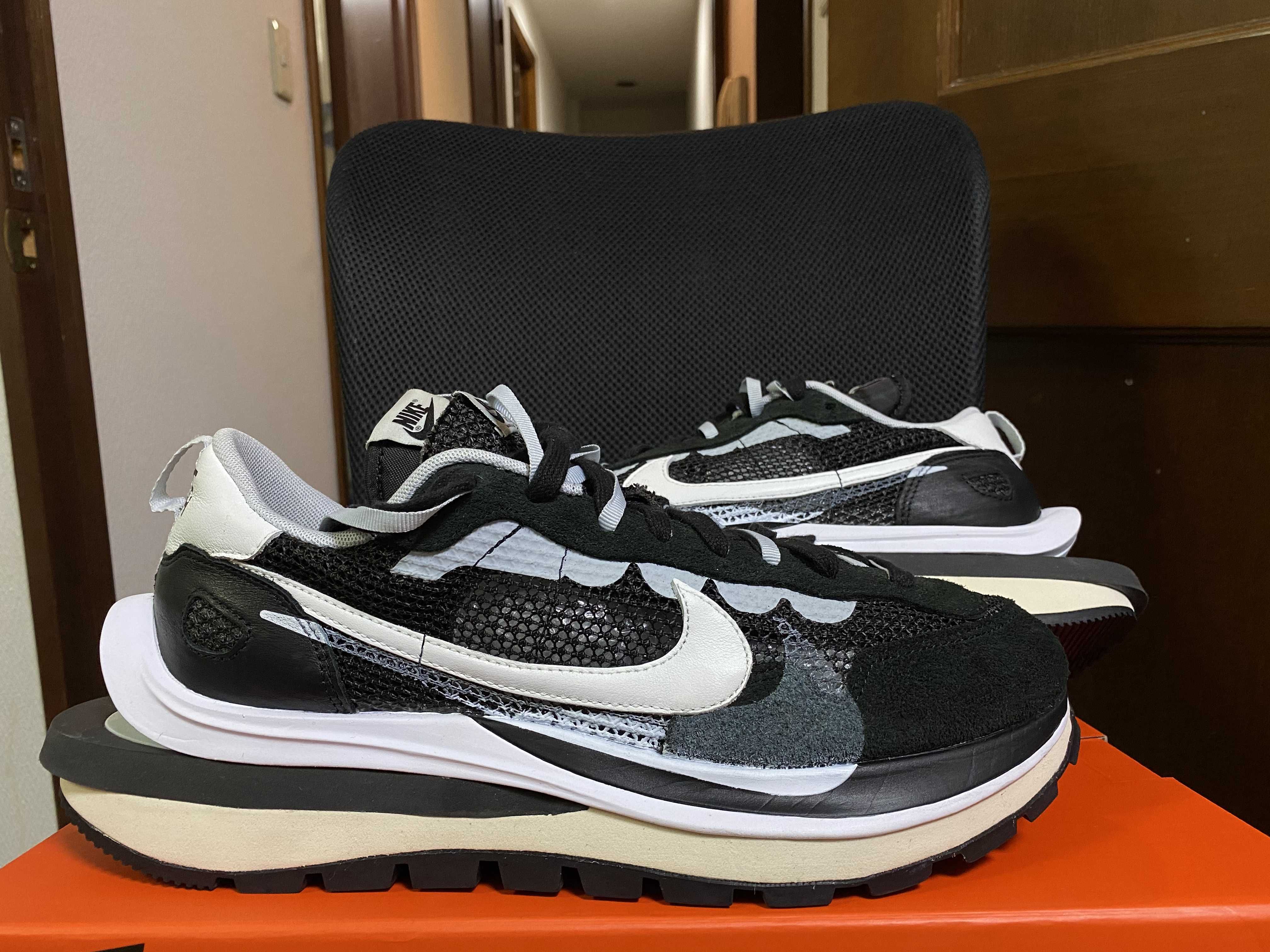sacai × Nike Vapor Waffle "Black and White"