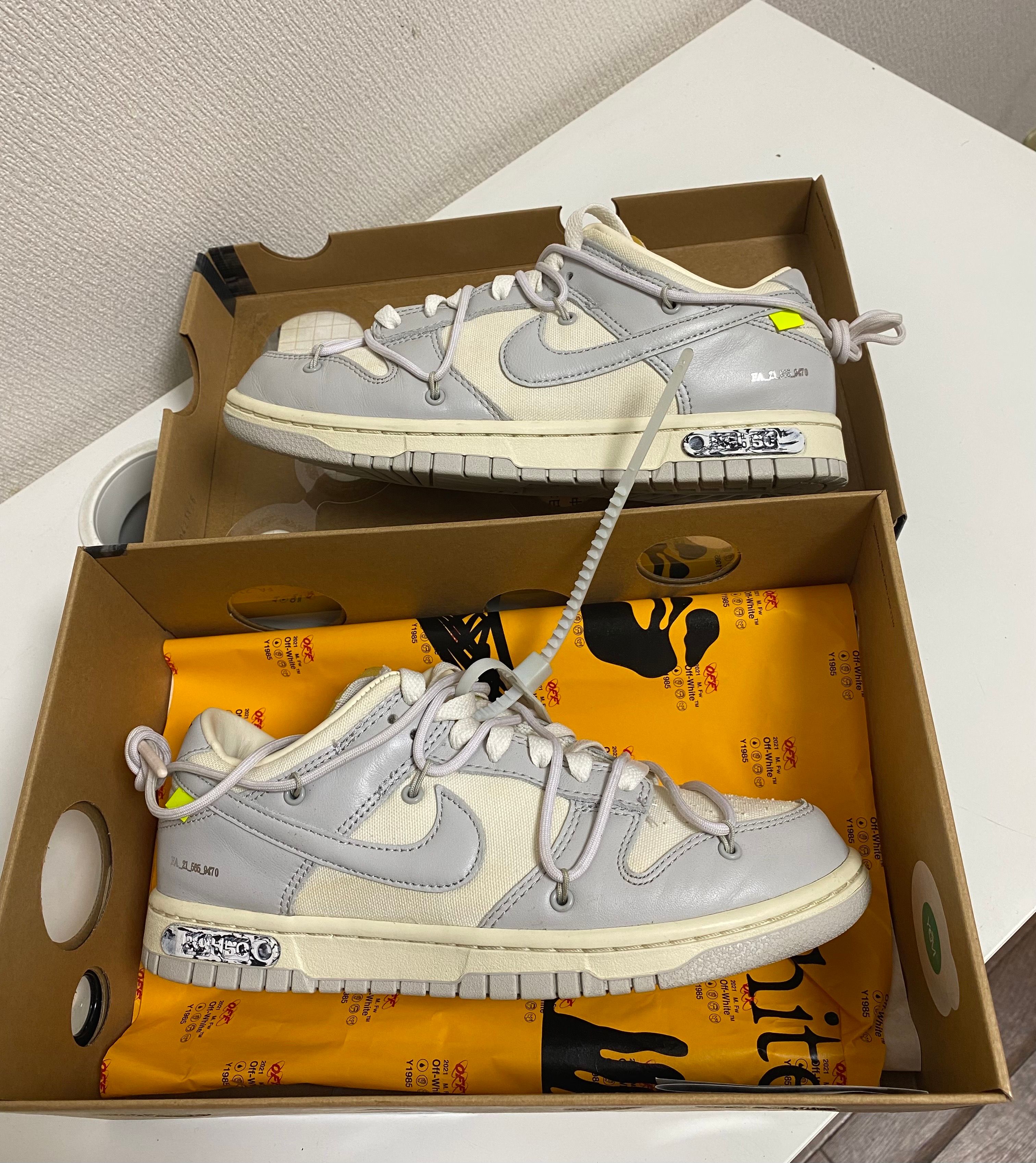 Off-White × Nike Dunk Low 1 of 50 "Lot.49"