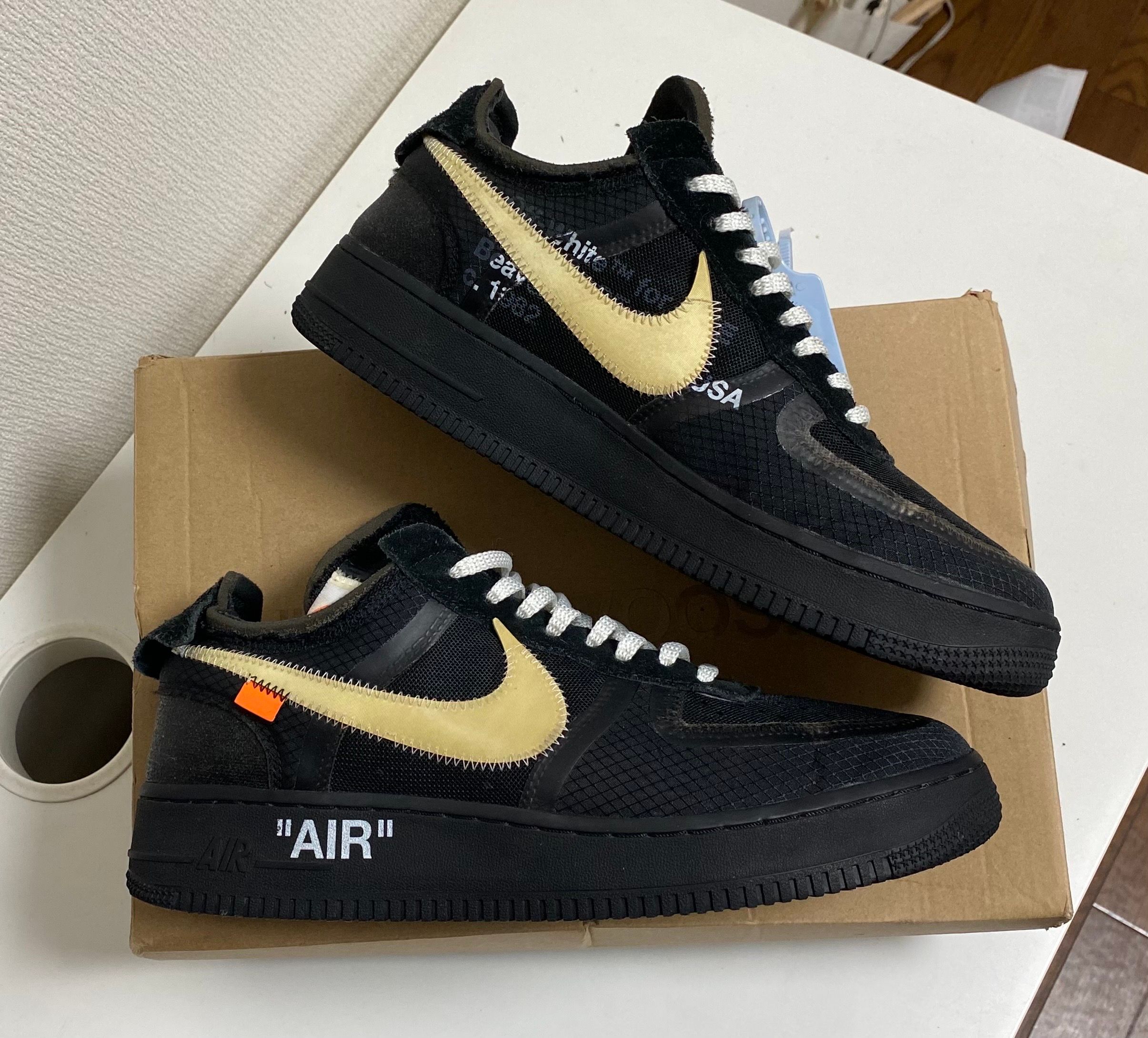 Off-White × Nike Air Force 1 Low "Black"