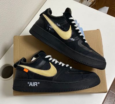 Off-White × Nike Air Force 1 Low "Black"